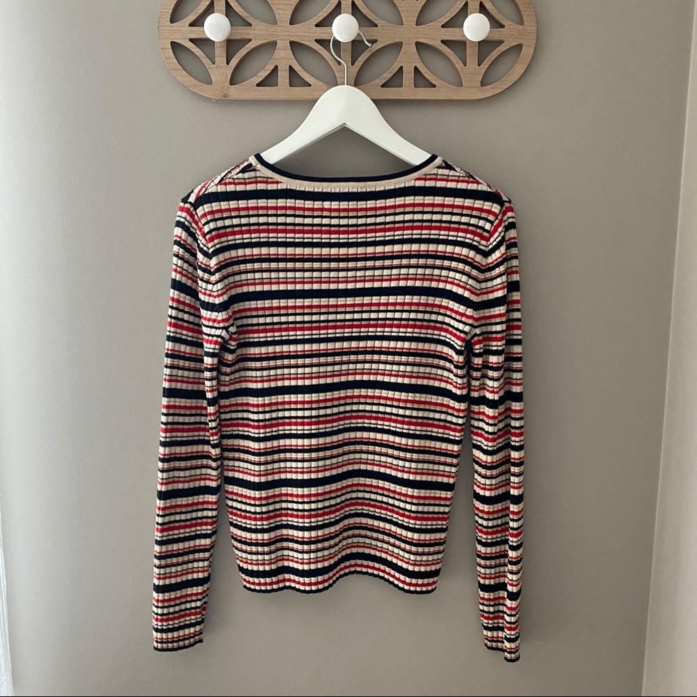 Pendleton Striped Long Sleeve Pullover Top Sz Sma… - image 4